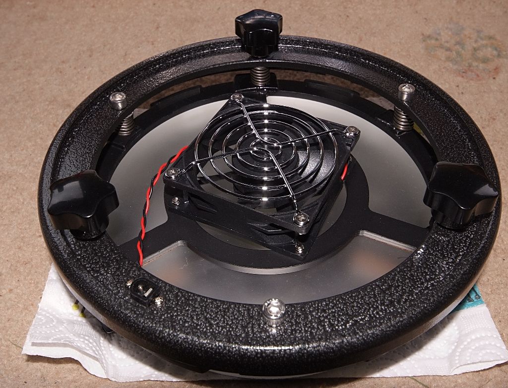 8" F4 Newtonian Mirror Cell Mods DIY Astronomer Stargazers Lounge